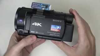 Sony FDR-AX33 Review