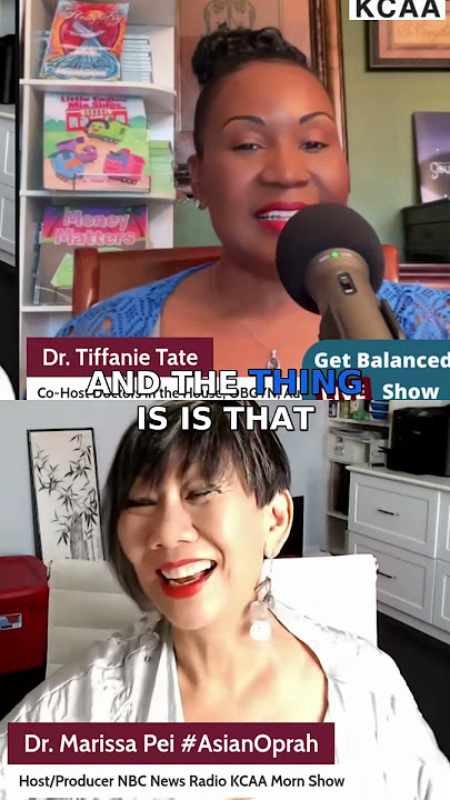 TOMORROW, More Doctors in the House w/ Dr. Tiffanie Tate & Dr. Marissa Pei LIVE at 9amPT/12pmET