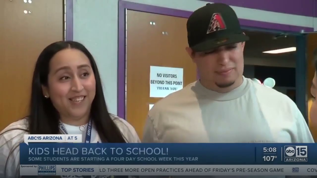 ABC 15 Featured Cartwright First Week of School