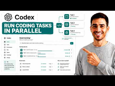 How To Run Coding Tasks In Parallel Using ChatGPT Codex (Full Guide)