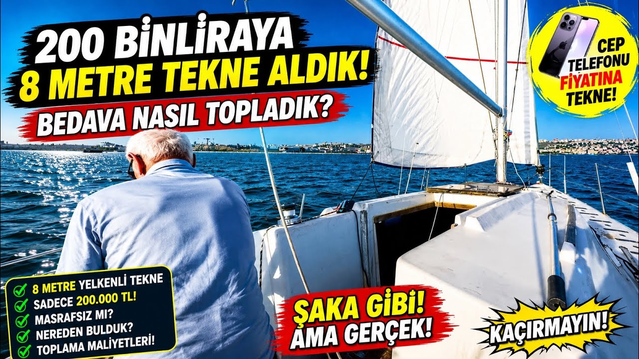 ⁣200 BİNLİRAYA TEKNE ALDIK BEDAVA TOPALDIK ŞİMDİ SEYİRE ÇIKIYORUZ.