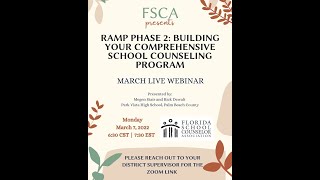 RAMP Phase 2: Building Your Comprehensive School Counseling Program