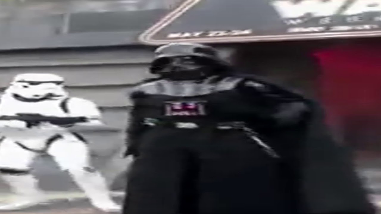 Wide Darth Vader Dance Squad