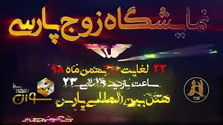 تیزر تبلیغاتی 38 کلیپ تلویزیون شهری نمایشگاه زوج پارسی