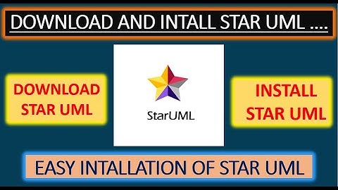 How To Download And Install Star UML | Star UML Download On Windows 10, 11 | Star UML Installation
