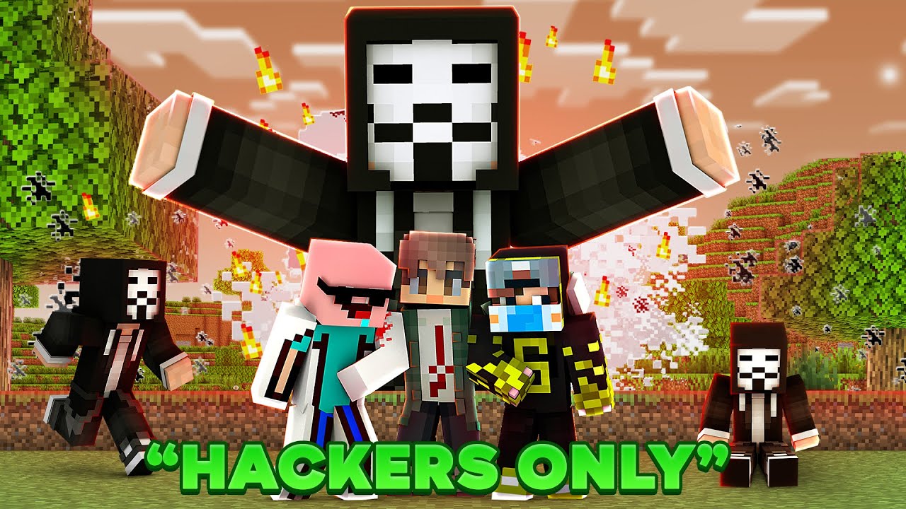 How I RESCUED YOUTUBERS In This "HACKERS ONLY SMP"...
