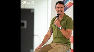 Kevin Pietersen reflects on the life of Shane Warne with IG visit