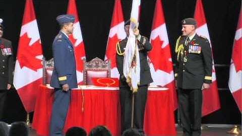 Canadian Forces Change of Command ceremony