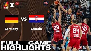 GERMANY vs CROATIA | Full Game Highlight | International Basketball Friendly | 2026.08.22