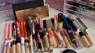 Decluttering My Concealers &amp; Mascaras July 2021