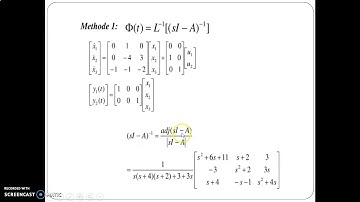 state transition matrix
