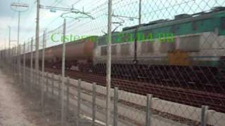 Merci con Carri Cisterne e E655 in testa il 23 04 09