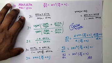 Class 12th || K.C.SINHA || Differentiation || Exercise 11.1 Ques.39 to 44|| Solution || Mathematics॥