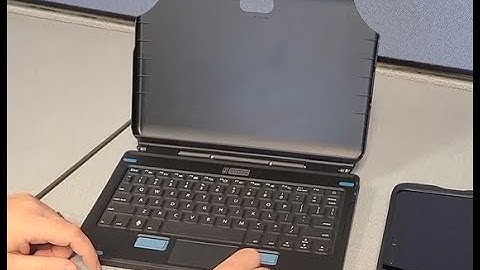 2-in-1 Attachable Keyboard for the Samsung Galaxy Tab Active Pro Tablet