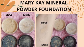 Mineral Powder foundation||MARY KAY