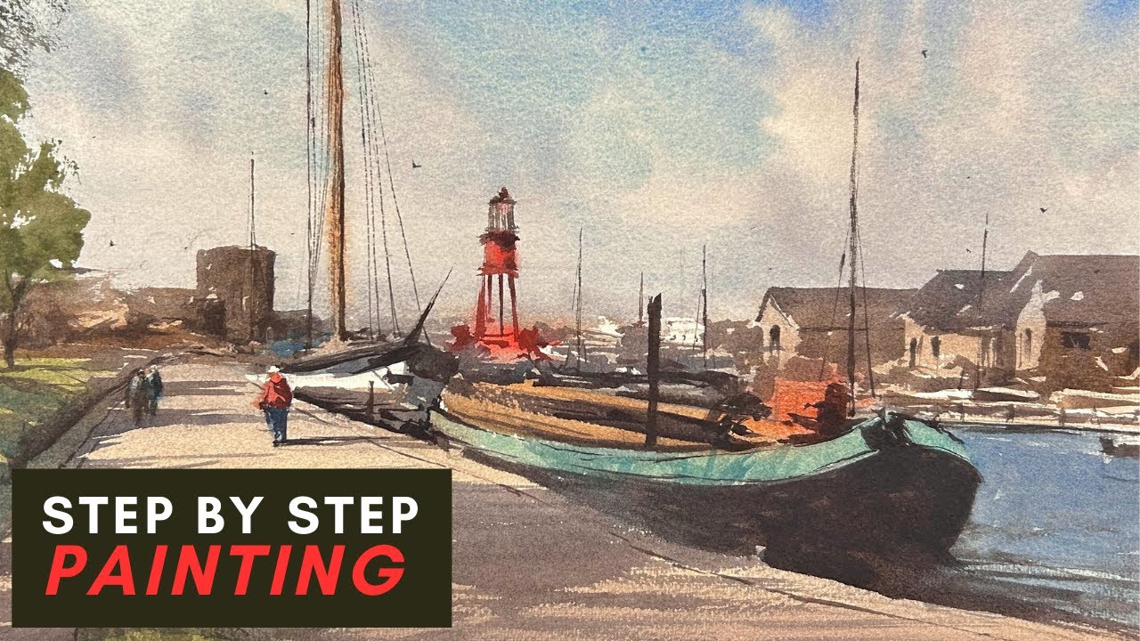 Watercolor Explanation - Step-by-step Process