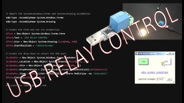 Advanced USB Relay Control #pc #relay #control
