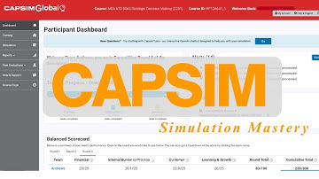Capsim Simulation Rounds 1-5: The Ultimate Beginner’s Guide to Winning!