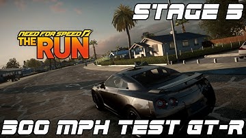 Need for Speed: The Run - Stage 3 w/300 MPH Test Car (Nissan GT-R)