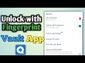 Unlock with Fingerprint Your Vault App