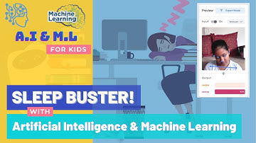 Sleep-Buster: Sleep Detection using Artificial Intelligence & Machine Learning (Pictoblox/Scratch)