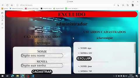 excluindo usuário; #011 CURSO DE #FLASK: criando um site do zero com #python