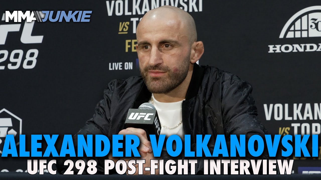 Alexander Volkanovski Makes No Excuses For KO Loss to Ilia Topuria