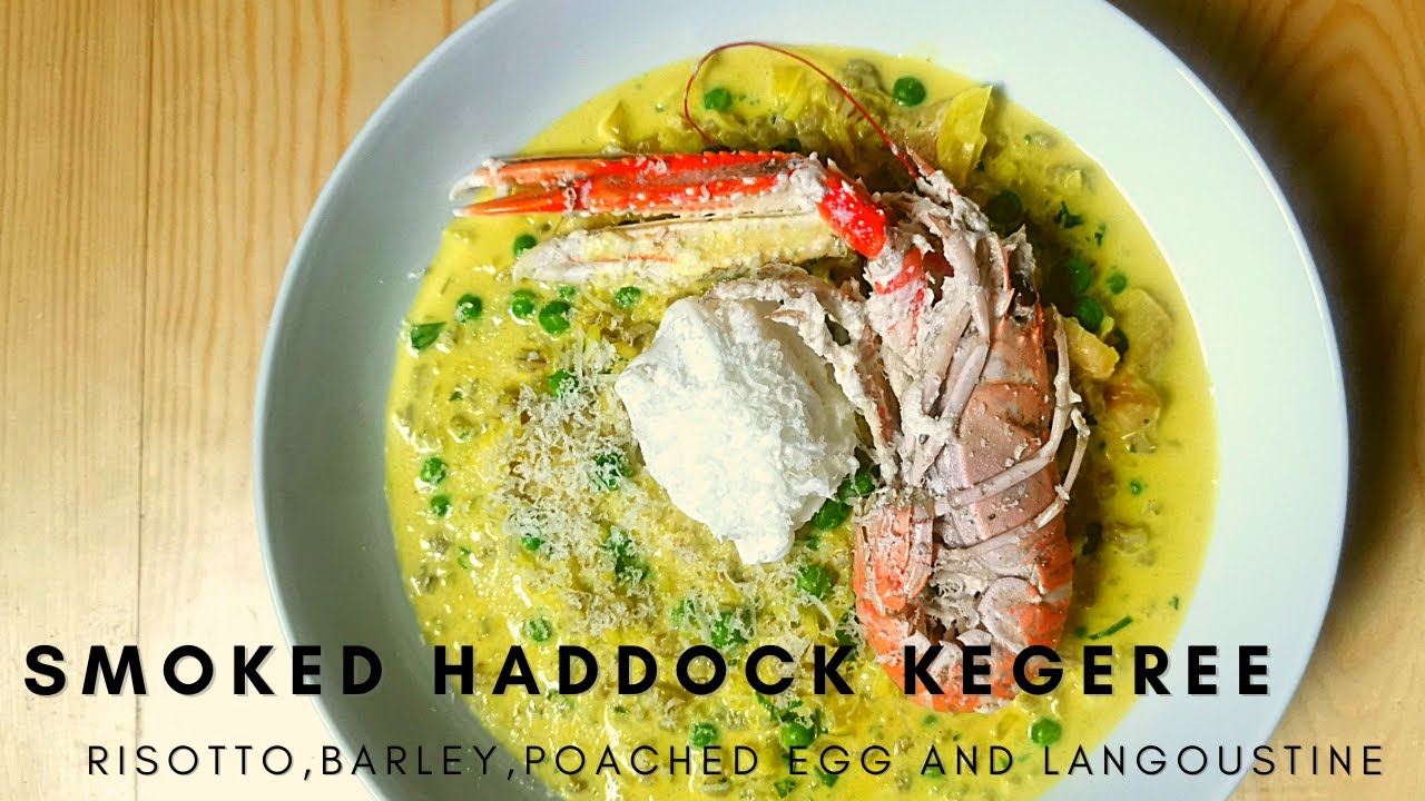 SMOKED HADDOCK KEDGEREE BARLEY RISOTTO YouTube