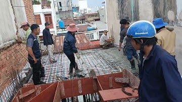 em ơi! anh thích đỗ bê tông tay