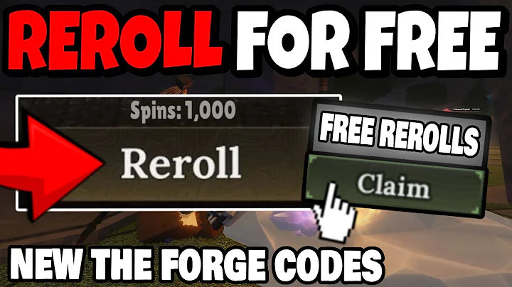 How to REROLL RACES for FREE in The Forge (Roblox) Get 1,000 FREE Race Rerolls in THE FORGE!