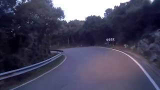 CANTABRIA EN MOTO bajando desde Peña Cabarga