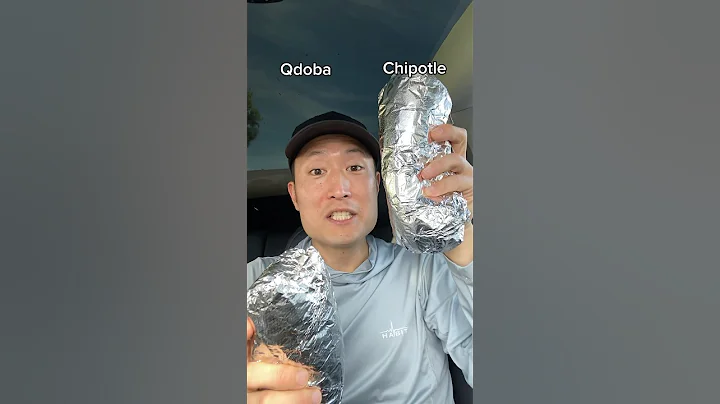 Chipotle vs Qdoba Burrito 🌯 (Re-Upload)