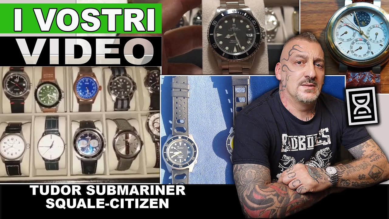 Tudor Submariner, Citizen, Squale, Oris \u0026 more: i vs video - YouTube