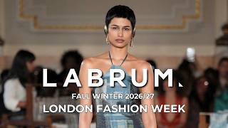 Labrum Fall Winter 2026/27 Fashion Show Model ID | London Fashion Week