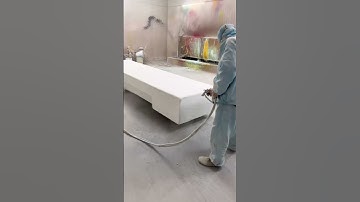 Quy trình các bước sản xuất ghế băng dài bằng mút xốp và composite #bench #chair #furniture #frp