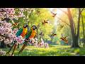 Peaceful Bird Sounds &amp; Soft Piano 🌸 Spring Garden Ambience 💫 Stress Relief &amp; Better Sleep