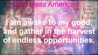 God Bless America with Florence Scovel Shinn's Abundance & Wisdom SUBLIMINAL