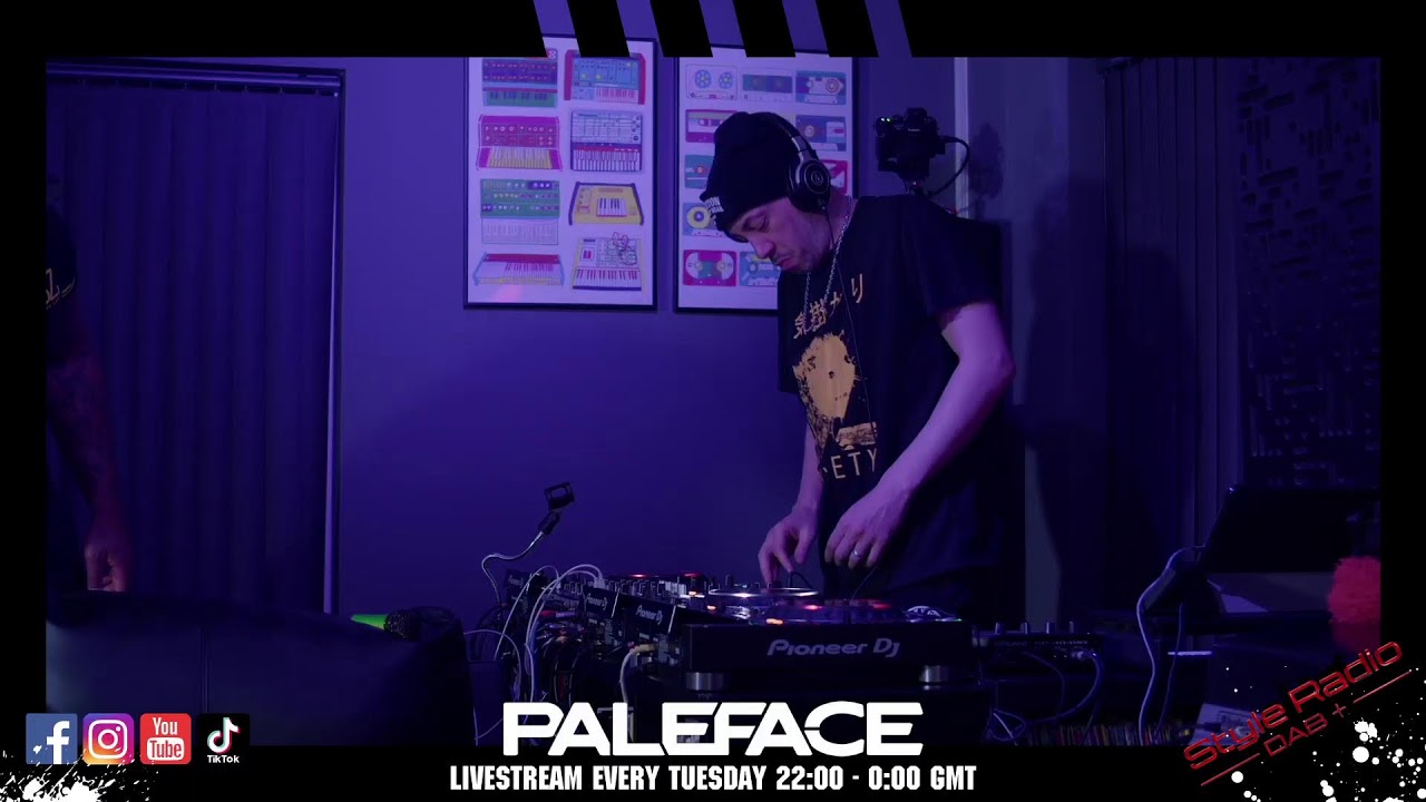 DJ Paleface with special guest DJ Dibz live on Style Radio DAB+