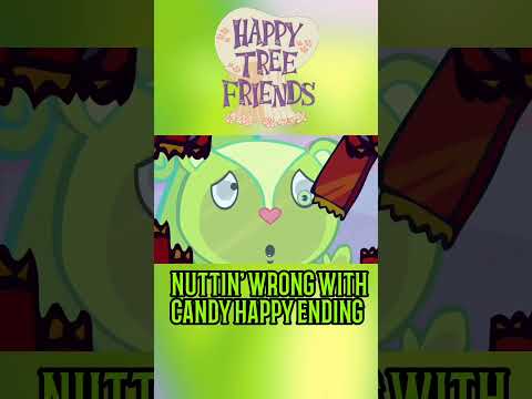 NUTTIN' WRONG WITH CANDY GOOD ENDING HTF #htf #shorts #htf2023 #happytreefriends2023