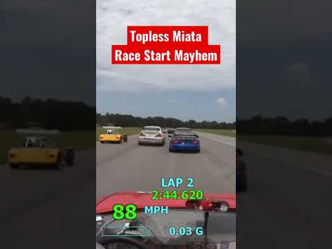 SCCA race. Lots