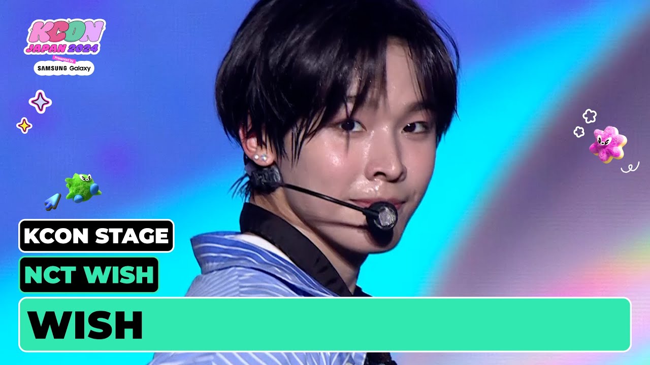 NCT WISH (엔시티 위시) - WISH (Korean Ver.) | KCON STAGE | KCON