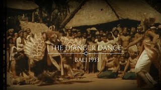 THE DJANGER DANCE - BALI 1933 [Background Music by Guruh Sukarno Putra - Janger Jakarta 1978]