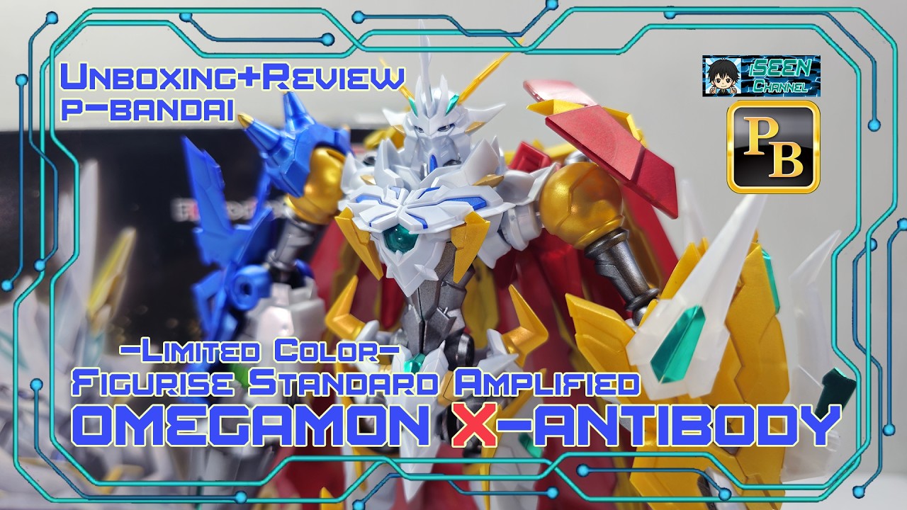 Unboxing+Review] P-Bandai : OMEGAMON X-ANTIBODY [Limited Color