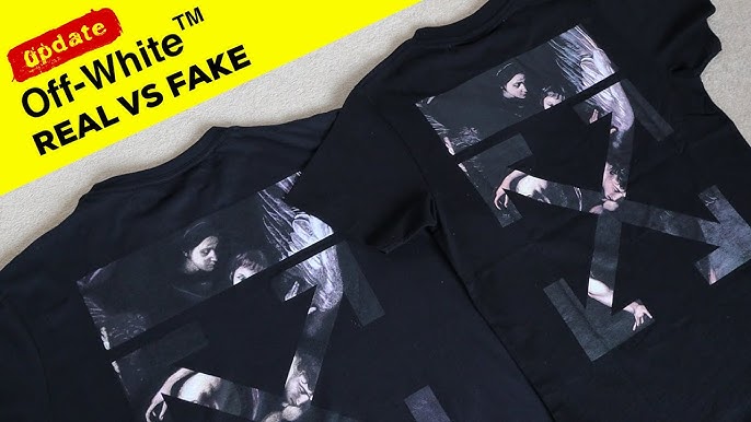 Off White shirt real vs fake. How to spot fake Off White tee shirt 