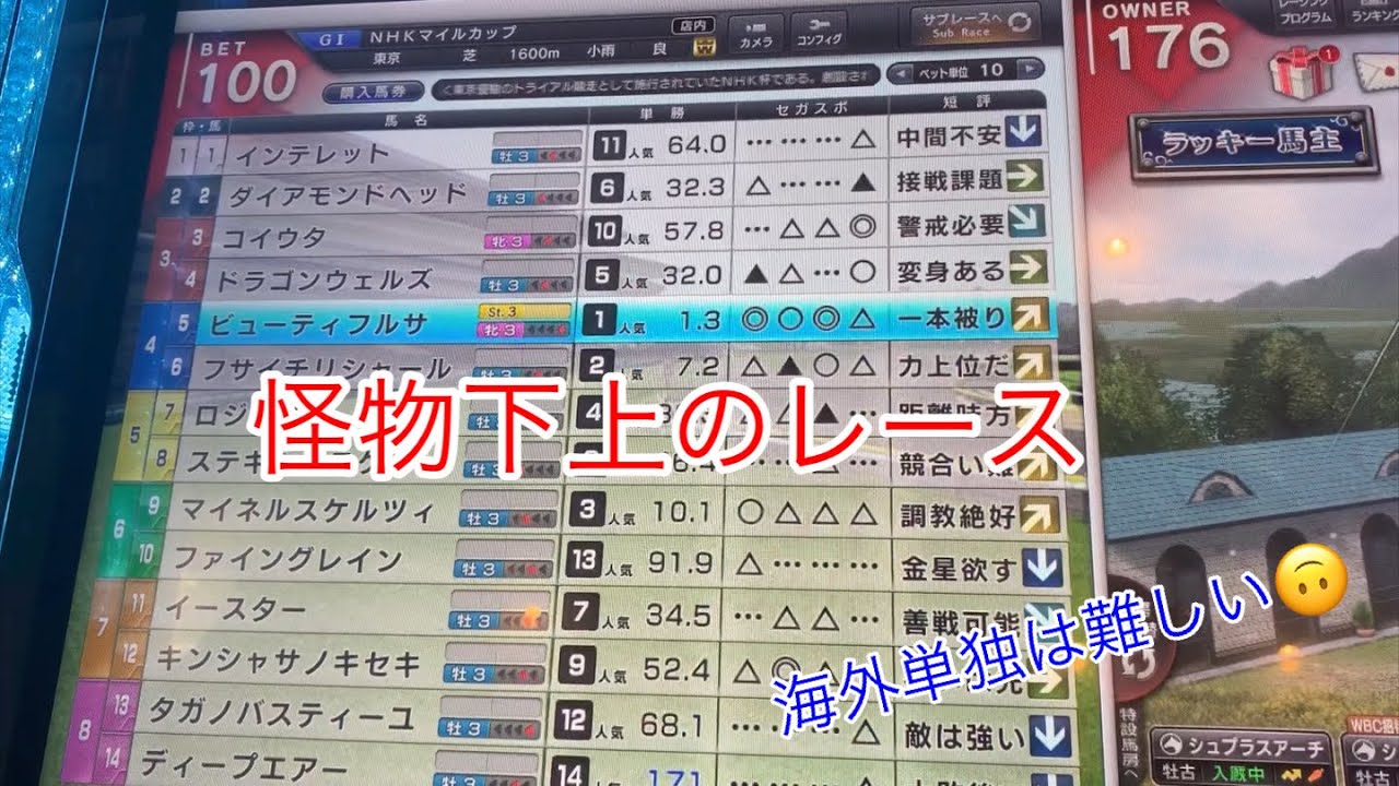 【スタホ4 】SWBC勝利への道#66 怪物下上のレース動画。