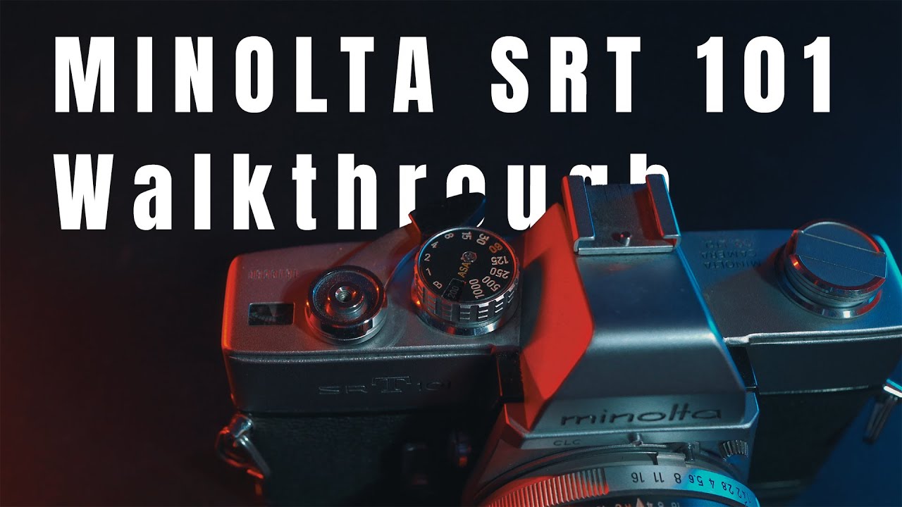 Classic 35mm Film SLR - Minolta SRT 101 Vintage Camera Walkthrough (4K)
