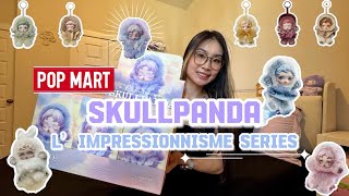 Unboxing SKULLPANDA L’IMPRESSIONNISME 🌸 | The Prettiest & The Dreamiest Blind Boxes 🎨✨ screenshot 3