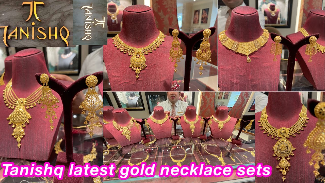 Tanishq latest gorgeous gold necklace sets | Gold necklace set designs | Swati nag | Tanishq