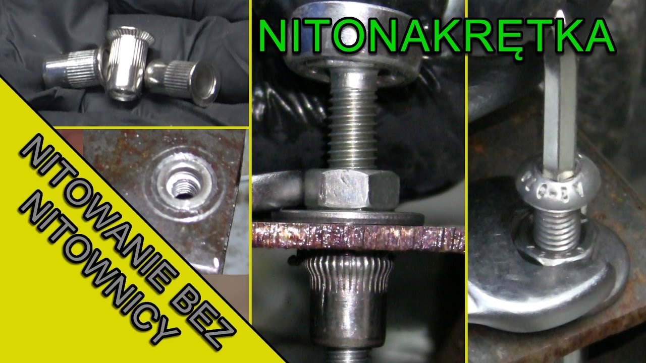 TOOLS | Jak zaciskam nitonakrętkę bez nitownicy.