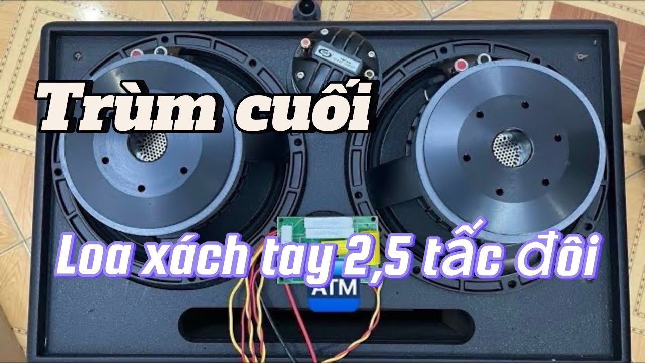 Loa kéo xách tay 2,5 tấc đôi  chép neo trung neo mạch công suất lớn lh 0918 181 530